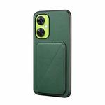 For OnePlus Nord CE 3 Lite D04 Calf Texture Dual Card Slot Holder Phone Case(Green)