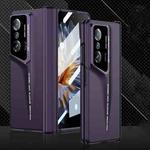 For Honor Magic Vs GKK Integrated Magnetic Blade Ultra-thin Full Coverage Phone Case(Purple)