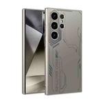 For Samsung Galaxy S24 Ultra 5G GKK AG Craft Skin Feel Exploration Edition Full Coverage Phone Case(Grey)