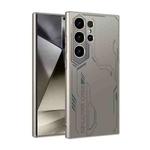 For Samsung Galaxy S23 Ultra 5G GKK AG Craft Skin Feel Exploration Edition Full Coverage Phone Case(Grey)