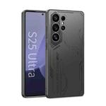 For Samsung Galaxy S25 Ultra 5G GKK AG Craft Skin Feel Exploration Edition Full Coverage Phone Case(Black)