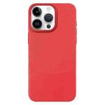 For iPhone 14 Pro Max Napa Texture PC + Leather Phone Case(Red)