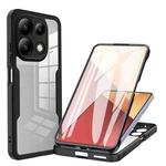 For Xiaomi Redmi Note 13 Pro 4G Acrylic + TPU 360 Degrees Full Coverage Phone Case(Black)