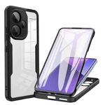 For Xiaomi Redmi Note 13 Pro+ 5G Acrylic + TPU 360 Degrees Full Coverage Phone Case(Black)