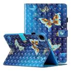 For iPad Pro 11 inch (2020) 3D Pattern Horizontal Flip Leather Tablet Case with Card Slots & Holder & Sleep / Wake-up Function(Rankine Butterfly)