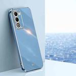 For OPPO A5 4G / A5 5G Global XINLI Straight Edge 6D Electroplate TPU Phone Case(Celestial Blue)