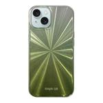 For iPhone 13 Fireworks Pattern Double-layer Acrylic+TPU Shockproof Phone Case(Green)
