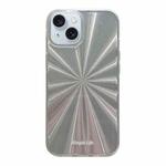 For iPhone 13 Fireworks Pattern Double-layer Acrylic+TPU Shockproof Phone Case(Silver)