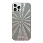For iPhone 13 Pro Max Fireworks Pattern Double-layer Acrylic+TPU Shockproof Phone Case(Silver)