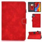 For Lenovo Tab M11 / Xiaoxin Pad 11 2024 Stitching Cowhide Texture Smart Leather Tablet Case(Red)