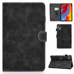 For Lenovo Tab M11 / Xiaoxin Pad 11 2024 Stitching Cowhide Texture Smart Leather Tablet Case(Black)