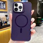 For iPhone 15 Pro Magsafe All-inclusive TPU Phone Case(Dark Purple)
