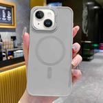 For iPhone 15 Magsafe All-inclusive TPU Phone Case(Light Grey)