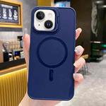 For iPhone 15 Magsafe All-inclusive TPU Phone Case(Dark Blue)