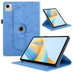 For Honor Pad X9a / X9 Pro Tree Life Embossed Rotation Leather Tablet Case(Blue)