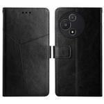 For TCL 60 5G Y-shaped Pattern Flip Leather Phone Case(Black)