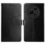 For TCL 60 NxtPaper 4G Y-shaped Pattern Flip Leather Phone Case(Black)