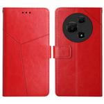 For TCL 60 NxtPaper 4G Y-shaped Pattern Flip Leather Phone Case(Red)