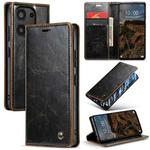 For Xiaomi Redmi Note 13 Pro 4G CaseMe 003 Crazy Horse Texture Flip Leather Phone Case(Coffee)