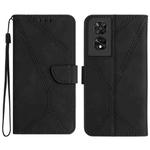 For TCL 50 SE/40 NxtPaper 4G Stitching Embossed Leather Phone Case(Black)