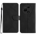 For TCL 60 NxtPaper 4G Stitching Embossed Leather Phone Case(Black)