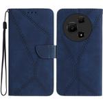 For TCL 60 NxtPaper 4G Stitching Embossed Leather Phone Case(Blue)