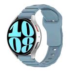 18mm Armor Silicone Watch Band(Rock Blue)