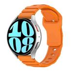 20mm Armor Silicone Watch Band(Orange)