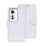 For OPPO Reno11 F 5G idewei Crazy Horse Texture Leather Phone Case(White)