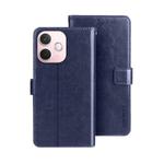 For OPPO A5 Pro 5G Global idewei Crazy Horse Texture Leather Phone Case(Blue)