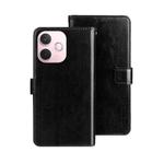 For OPPO A5 Pro 5G Global idewei Crazy Horse Texture Leather Phone Case(Black)