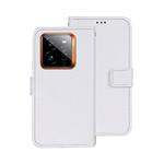 For Realme GT 7 Pro idewei Crazy Horse Texture Leather Phone Case(White)