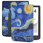 For Pocketbook InkPad 4 / Color2 /3 /PB743 Painted Retro Skin-feel Leather Smart Tablet Case(Starry Sky)