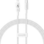 Baseus CD Series PD20W USB-C / Type-C to 8 Pin Fast Charging Data Cable, Length:2m(White)