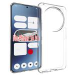 For Nothing Phone 3a Pro Waterproof Texture TPU Phone Case(Transparent)