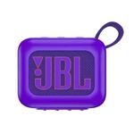 For JBL Go 4 Wireless Bluetooth Speaker Silicone Protective Case(Purple)