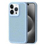 For iPhone 15 Pro Max Heat Dissipation Phone Case(Sky Blue)