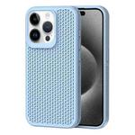 For iPhone 15 Pro Heat Dissipation Phone Case(Sky Blue)