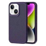 For iPhone 14 Heat Dissipation Phone Case(Dark Purple)