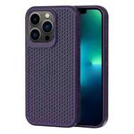 For iPhone 13 Pro Max Heat Dissipation Phone Case(Dark Purple)