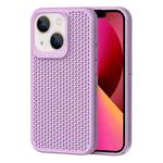 For iPhone 13 Heat Dissipation Phone Case(Light Purple)