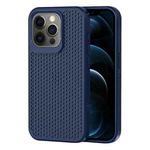 For iPhone 12 Pro Heat Dissipation Phone Case(Dark Blue)