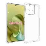 For Motorola Moto G86 5G Shockproof Non-slip Thickening TPU Phone Case(Transparent)