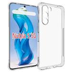 For ZTE nubia S 5G Shockproof Non-slip Thickening TPU Phone Case(Transparent)