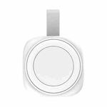 For Apple Watch Series S4 Portable Magnetic Wireless Charger(White)