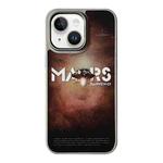 For iPhone 15 Skin Feel Matte TPU+PC Shockproof Phone Case(Moon)