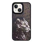 For iPhone 14 Skin Feel Matte TPU+PC Shockproof Phone Case(Leopard)