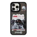 For iPhone 13 Pro Skin Feel Matte TPU+PC Shockproof Phone Case(Space Astronaut)