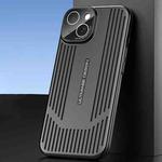 For iPhone 13 Ice Sense Heat Dissipation Electroplating Frosted Phone Case(Black)