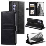 For Samsung Galaxy S23 FE 5G Simple 6-Card Wallet Leather Phone Case(Black)